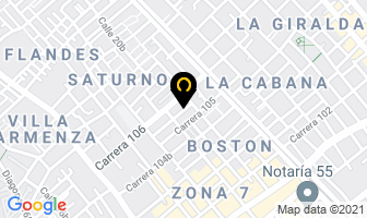 Mapa de Tecni-fer en Bogotá D.C