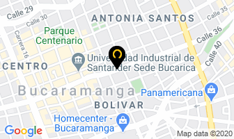 Mapa de Tecni Lens Ltda en Bucaramanga