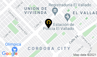 Mapa de Tecni-puertas en Cali