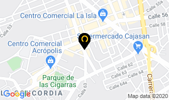 Mapa de Tecniacril en Bucaramanga