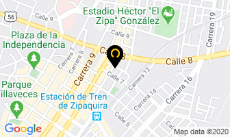 Mapa de Tecniagro Vj en Zipaquirá