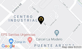 Mapa de Tecnialambre S.A en Bogotá D.C