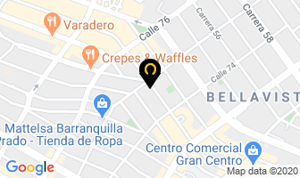 Mapa de Tecnialarmas Ltda. en Barranquilla