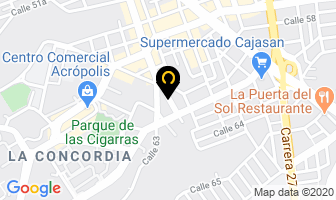 Mapa de Tecniardila en Bucaramanga