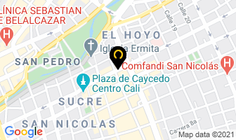 Mapa de Tecniautos Velasquez Ltda en Cali