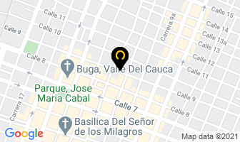 Mapa de Tecnibobinados en Buga