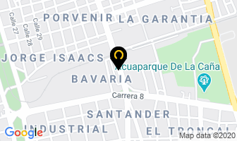 Mapa de Técnica Diesel Ltda. en Cali