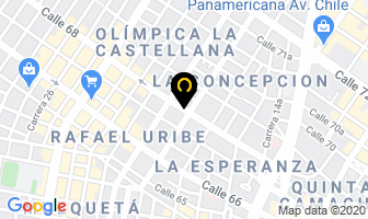 Mapa de Tecnicas En Yeso en Bogotá D.C