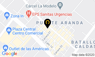 Mapa de Técnicas Metalúrgicas Ltda. en Bogotá D.C