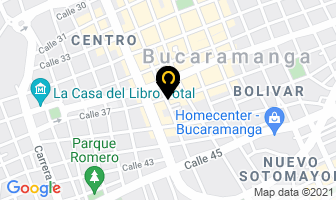 Mapa de Técnicas Systems Center en Bucaramanga