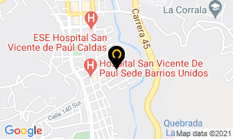 Mapa de Tecnicauchos Ltda. en Medellín