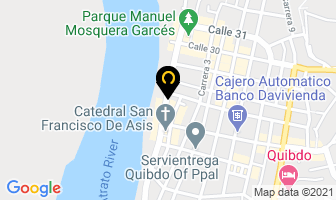 Mapa de Tecnicentro Yamaha en Quibdo