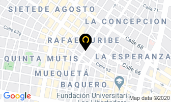 Mapa de Técnico Constructor Miguel Piraquive en Bogotá D.C