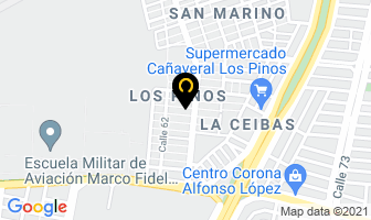 Mapa de Técnico Especializado César Pinto en Cali