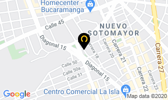 Mapa de Tecnicol en Bucaramanga