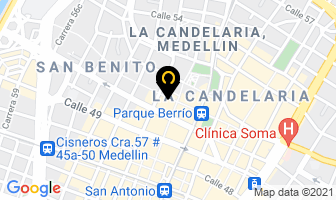 Mapa de Tecnicontroles La Orquidea en Medellín
