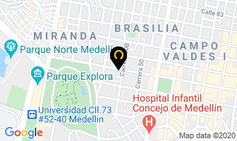 Mapa de Tecnicorte Sg en Medellín