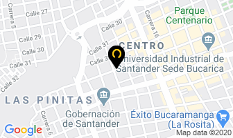 Mapa de Técnicos León en Bucaramanga