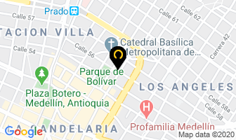 Mapa de Técnicos Y Servicios en Medellín