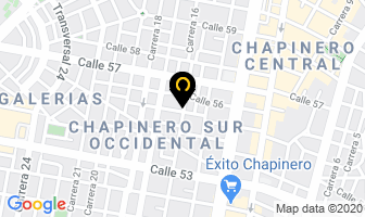 Mapa de Tecnidental S.a.s. en Bogotá D.C