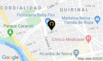 Mapa de Tecnidíaz en Neiva
