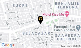 Mapa de Tecniempaques en Cali