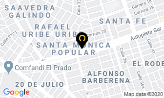 Mapa de Tecnifibras en Cali