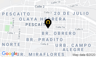 Mapa de Tecnifoto en Santa Marta