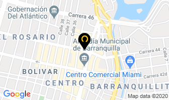 Mapa de Tecnifoto en Barranquilla