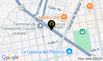 Mapa de Tecnifrenos Ruz en Cúcuta