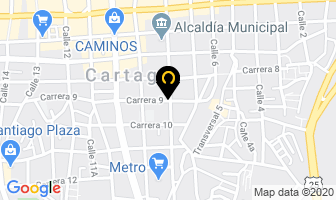 Mapa de Tecnigás Cartago en Cartago