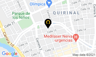 Mapa de Tecnigas Consultores Ltda. en Neiva