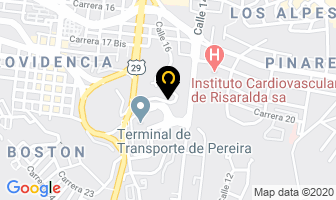 Mapa de Tecnigas Del Eje Cafetero en Pereira