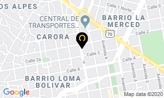 Mapa de Tecnigomas en Cúcuta