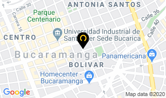 Mapa de Tecniguias en Bucaramanga