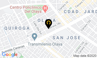 Mapa de Tecnimacalz en Bogotá D.C
