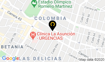 Mapa de Tecnimaster Nissan en Barranquilla
