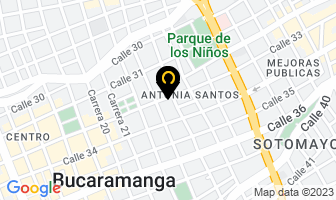 Mapa de Tecnimaxter en Bucaramanga