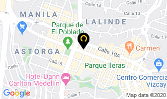 Mapa de Tecnimicro en Medellín