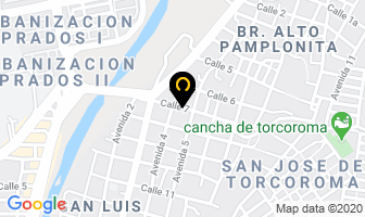 Mapa de Tecnimotobombas Mg en Cúcuta