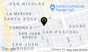 Mapa de Técnimotos Jamundí en Cali