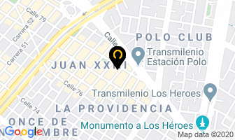Mapa de Tecnimuebles Gusmar Ltda en Bogotá D.C