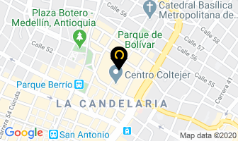 Mapa de Tecnimusic en Medellín