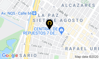 Mapa de Tecniparlantes Lulitec en Bogotá D.C