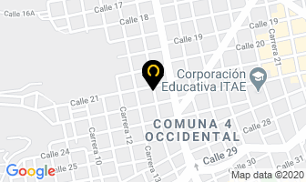 Mapa de Tecnipartes en Bucaramanga