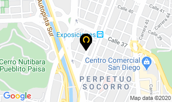 Mapa de Tecniquimica S.a.s en Medellín