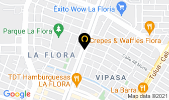 Mapa de Tecnirines Y Llantas Metropolis en Cali