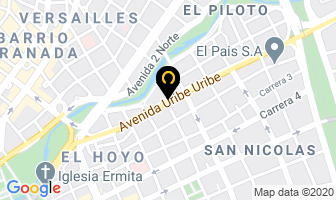 Mapa de Tecnirodamientos Y Cadenas en Cali