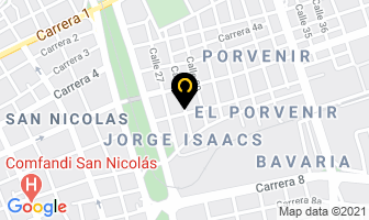 Mapa de Tecnisec De Colombia Ltda. en Cali