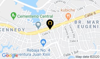 Mapa de Tecniservicios Ltda. en Buenaventura